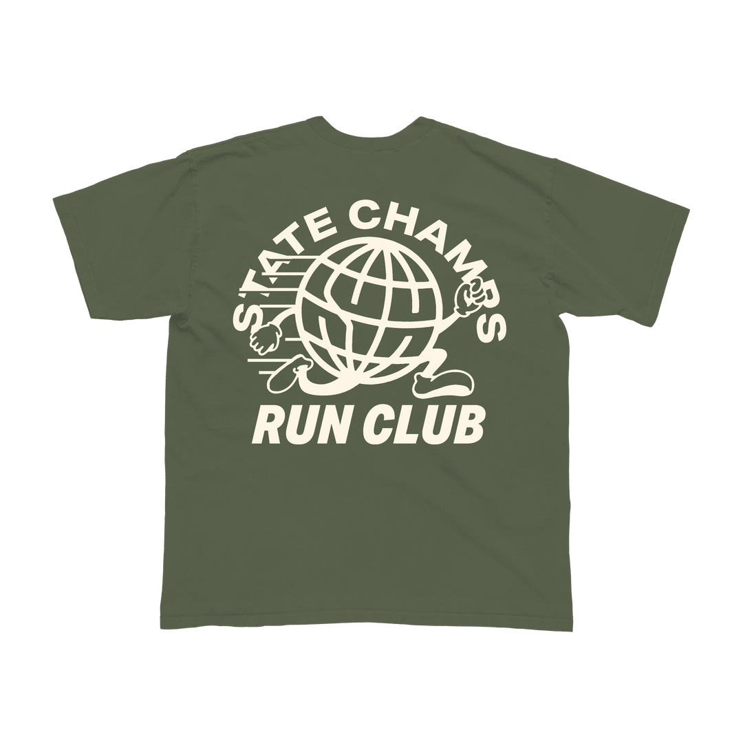Run Club Globe Tee