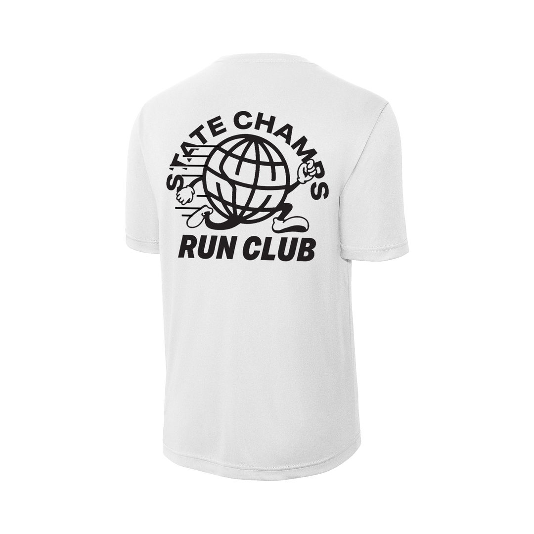 Run Club Globe Athletic Tee